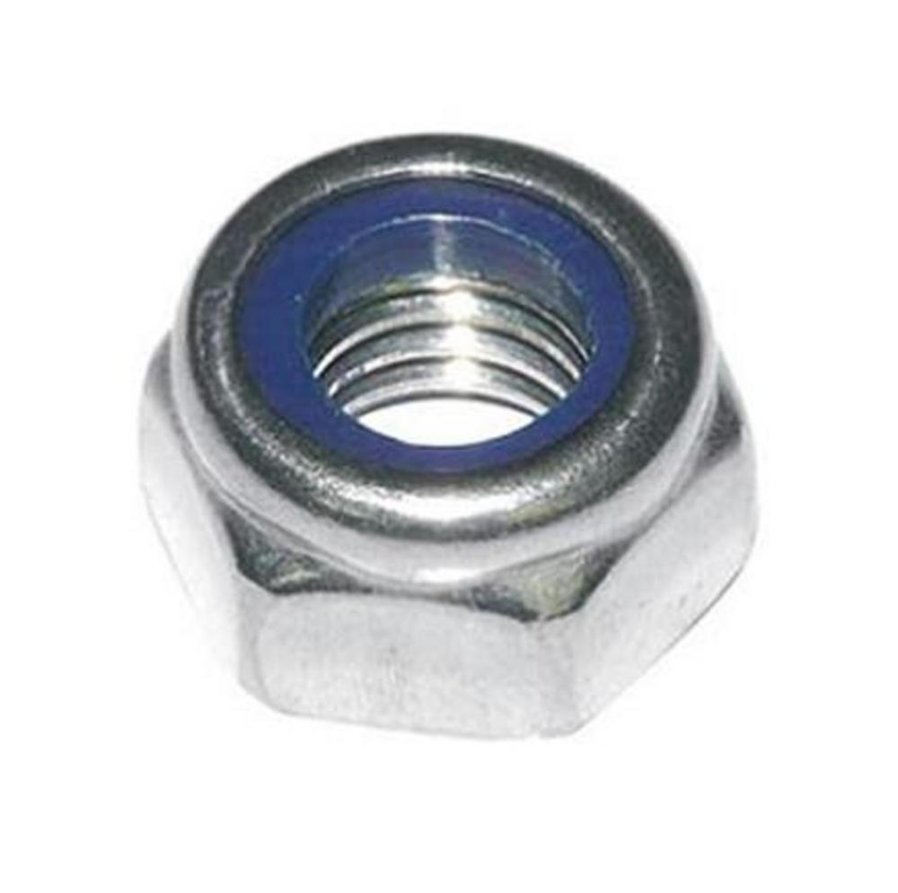 Nylon Insert Lock Nut (Nylock) - Stainless - 5/16 x 18 (Carton of 100 Nylon Insert Lock Nut (Nylock) - Stainless - 5/16 x 18 (Carton of 100