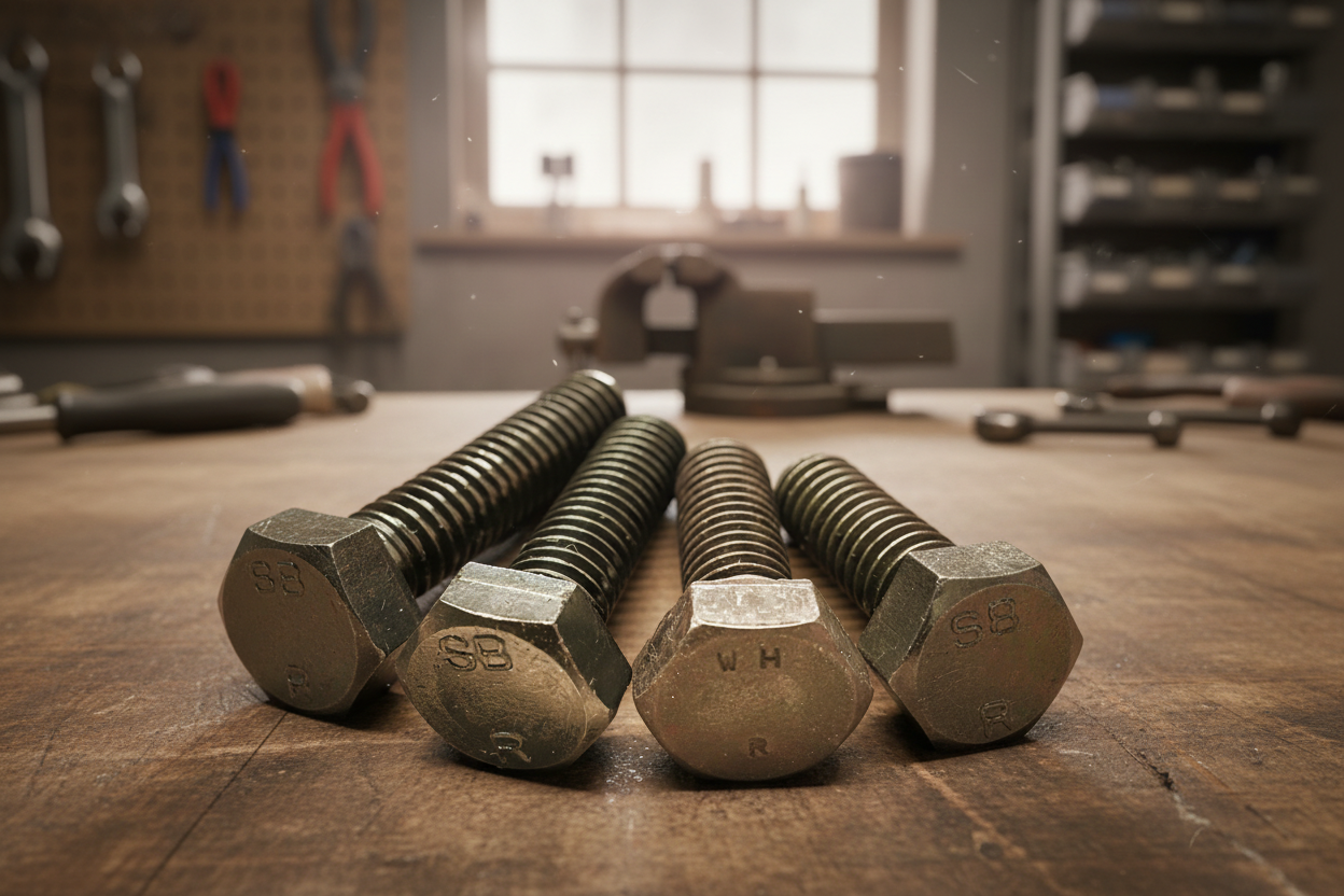 3/4" BSW Whitworth Hex Set High Tensile R/ 8.8 Self-Colour DIN933 - Fixaball Ltd. Fixings and Fasteners UK