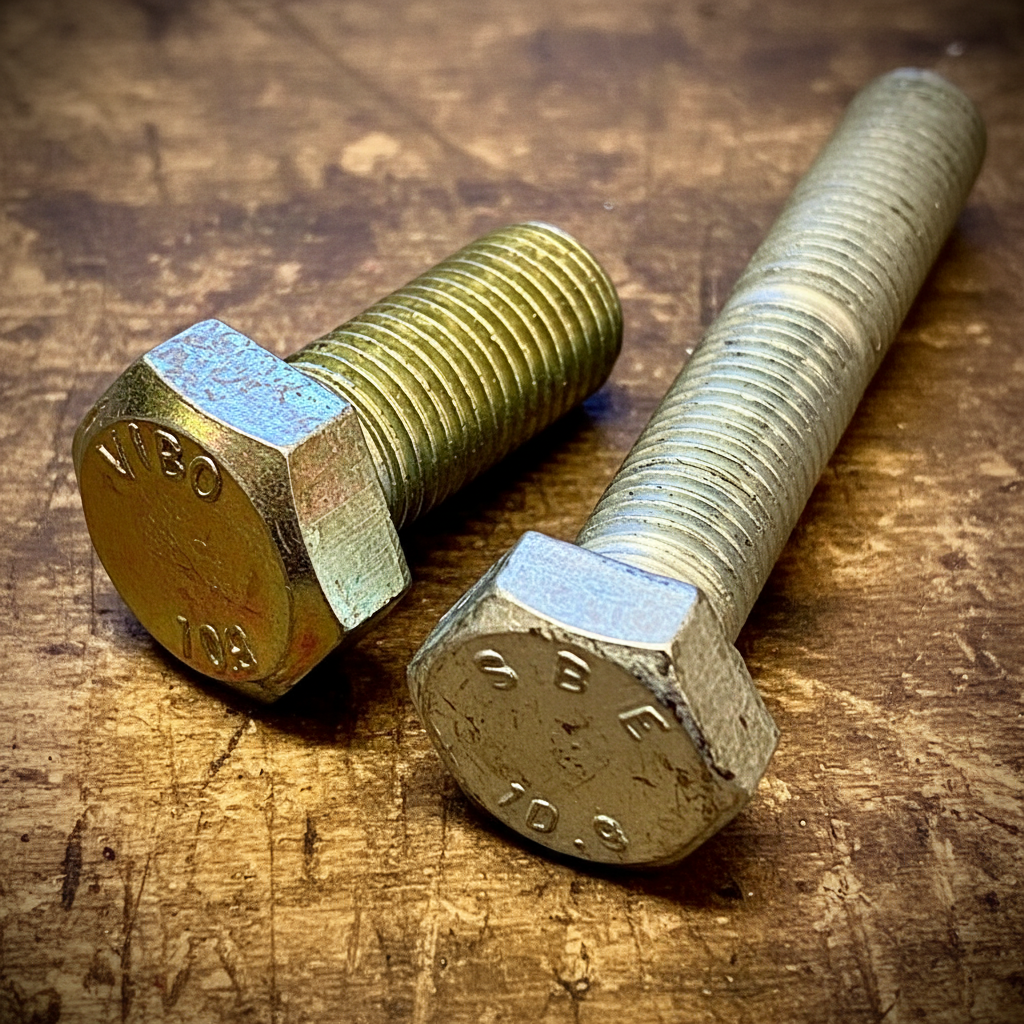 M10 x 1.25P Fine Pitch Hex Bolt High Tensile 10.9 Zinc DIN 960 - Fixaball Ltd. Fixings and Fasteners UK worktop