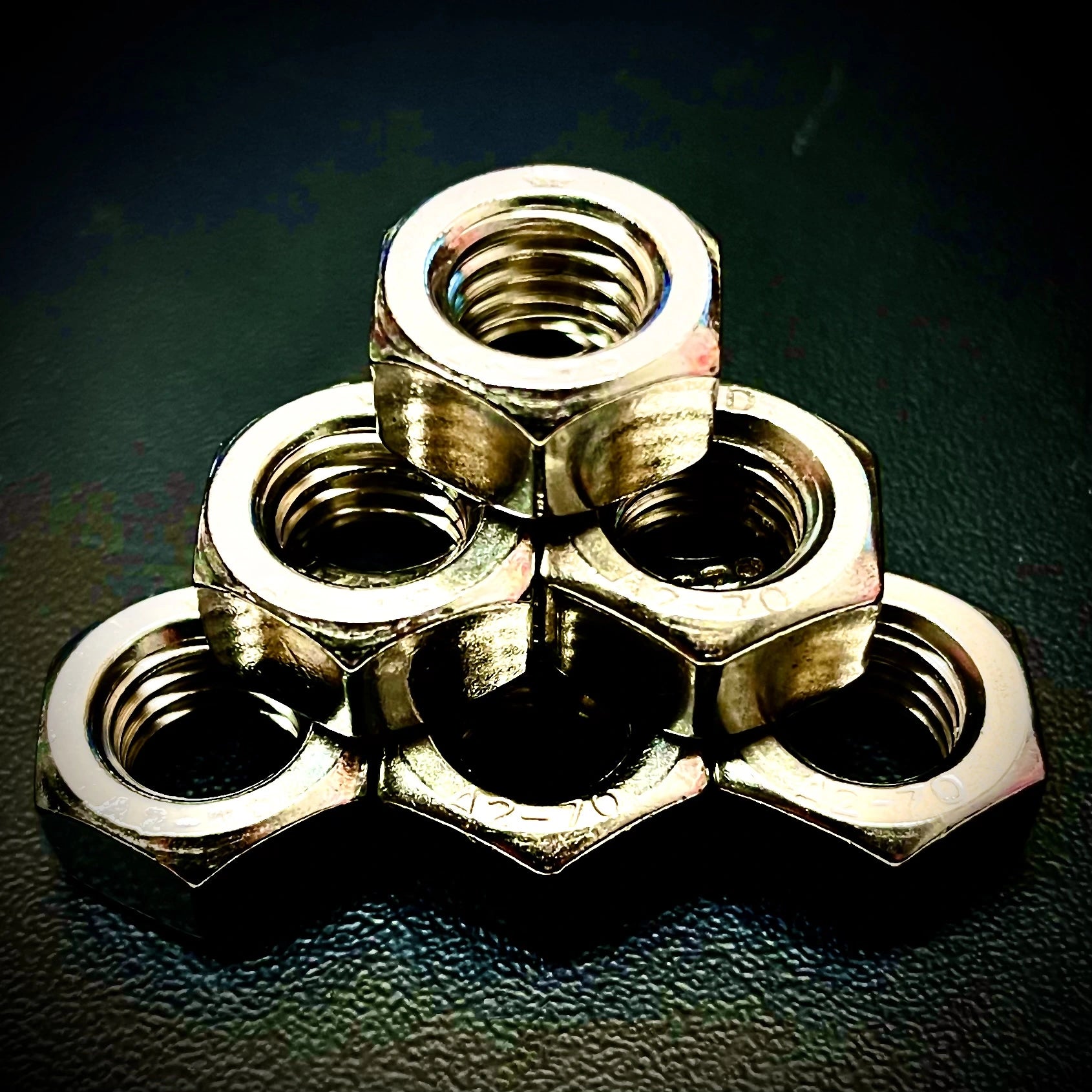 Set Dadi A2 304 Set Dadi Esagonali In Acciaio Inox A2/304 – Misure Metriche Da M2 A M14, Standard DIN934 Dadi Acciaio Inox - Foto 5