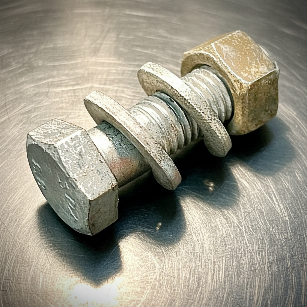 M12, Hex Bolt (8.8) +2 Washers + 1 Full Nut (cl.6), Galvanised, DIN 931. Hex-Bolt M12, Hex Bolt (8.8) +2 Washers + 1 Full Nut (cl.6), Galvanised, DIN 931. METRIC, Hex-Bolt stainless