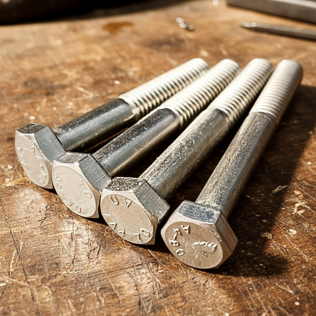 M12 Hex Bolt A4 316 Stainless Steel DIN 931