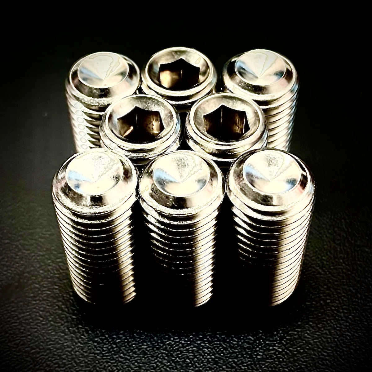 M3 Grub Socket Set Screw Cup End A2 Stainless