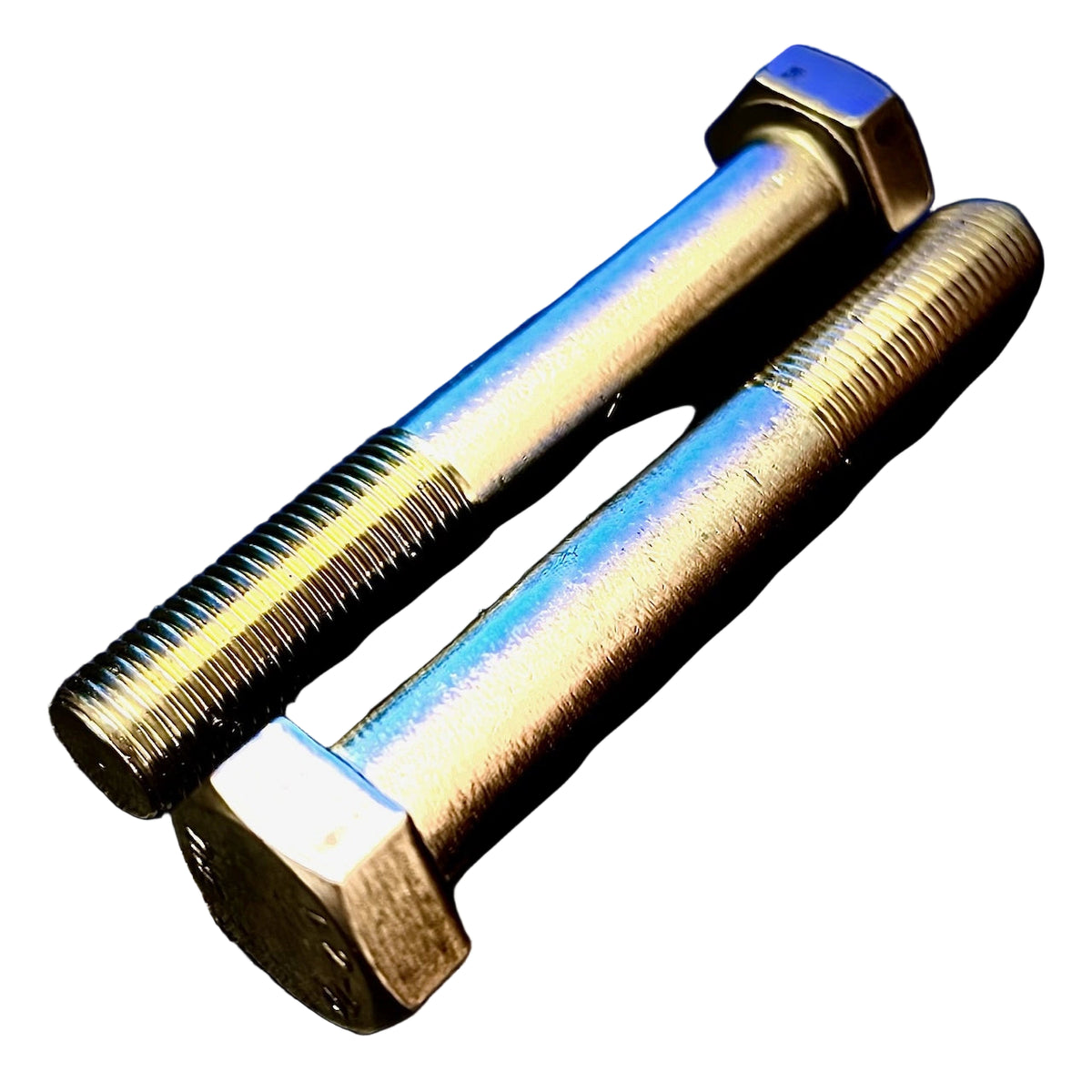 M12 x 1.5P Fine Pitch Hex Bolt A2 304 Stainless Steel DIN960 - Fixaball Ltd. Fixings and Fasteners UK white