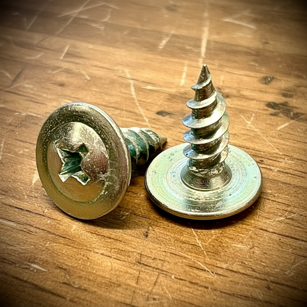 Wafer Sharp Point Drywall Screws Zinc BZP CE - Fixaball Ltd. Fixings and Fasteners UK workshop
