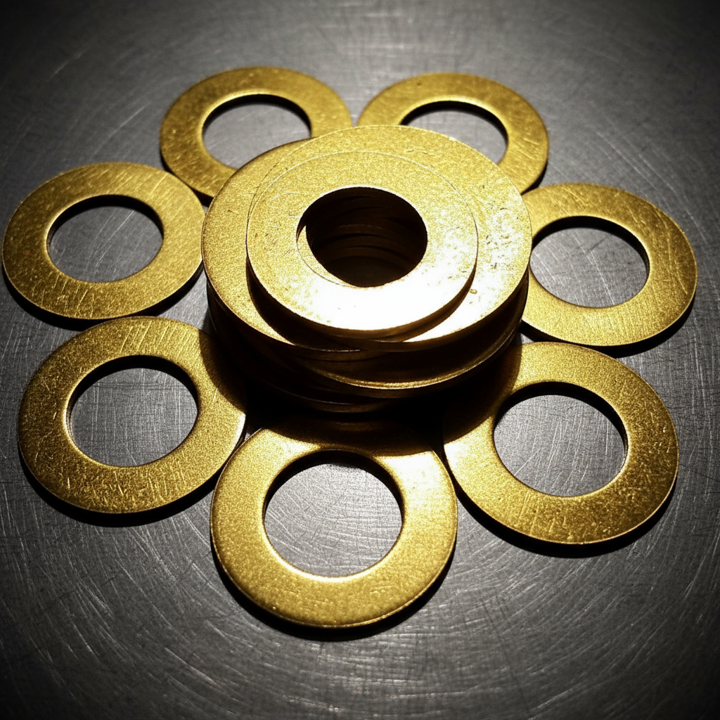 Hardware Washer FormB Brass