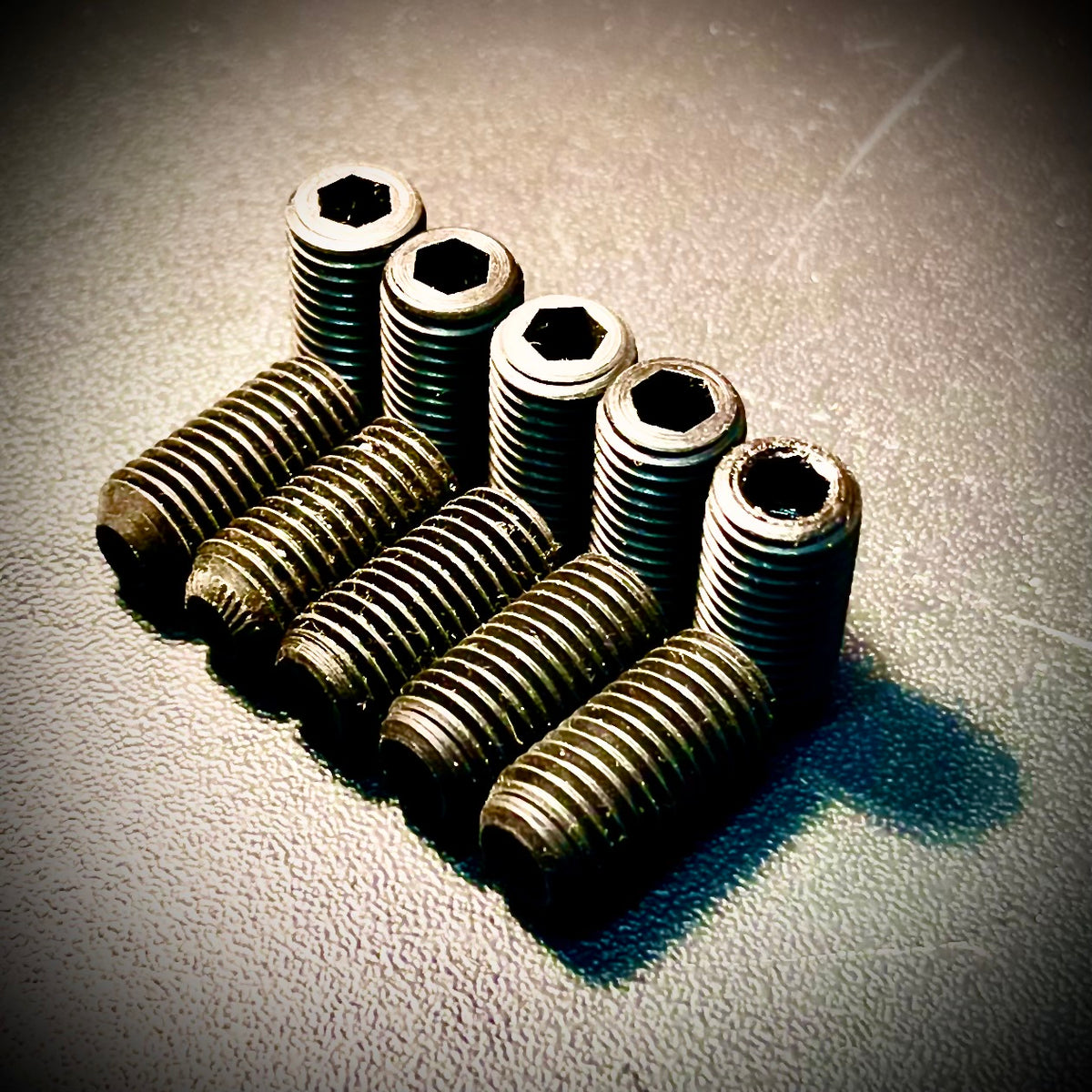 BSF 5/16" Socket Set Screw Grub Plain Cup End HT 14.9 - Fixaball Ltd. Fixings and Fasteners UK