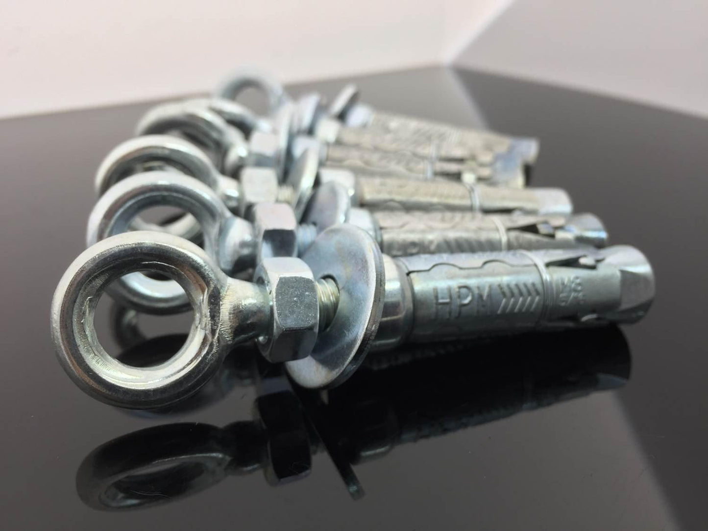 M6, M8, M10, M12, Eye Bolt, Masonry Shield Anchor, Zinc. Masonry Anchor Fixings M6, M8, M10, M12, Eye Bolt, Masonry Shield Anchor, Zinc. Eye Anchor Bolt