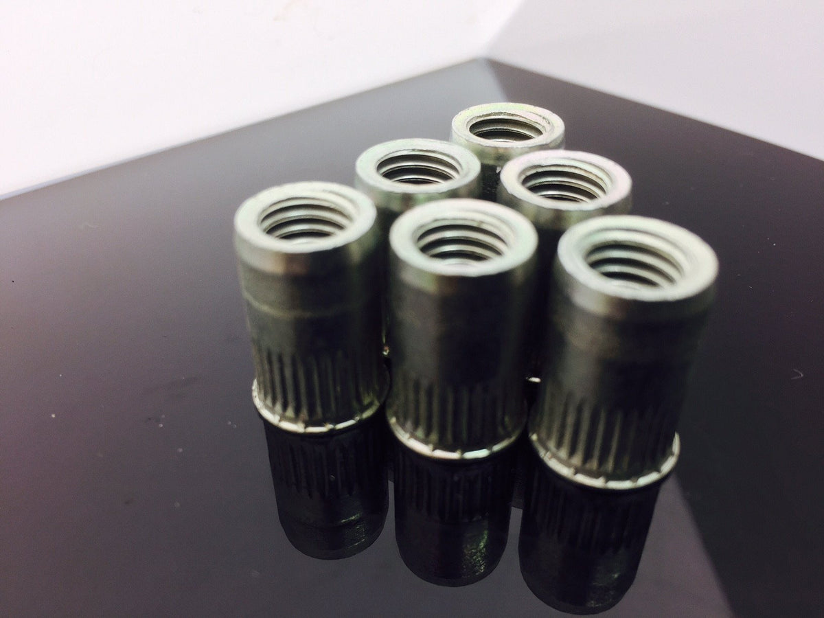 Rivet Nut, Reduced Head, Steel, Zinc. Rivet Nut Rivet Nut, Reduced Head, Steel, Zinc. Rivet Nut - Reduced Head