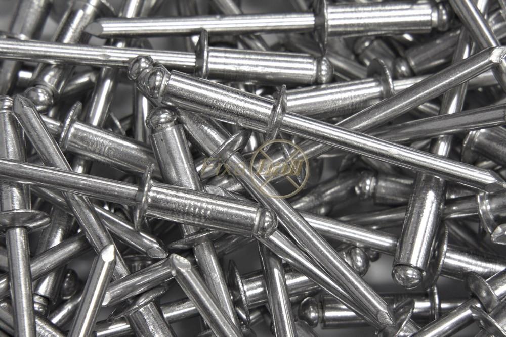 4.8mm, Pop Rivets, Domed Aluminium/ Steel (zinc). ISO 15983A Pop Rivets - Blind 4.8mm, Pop Rivets, Domed Aluminium/ Steel (zinc). ISO 15983A Dome - Blind Rivet