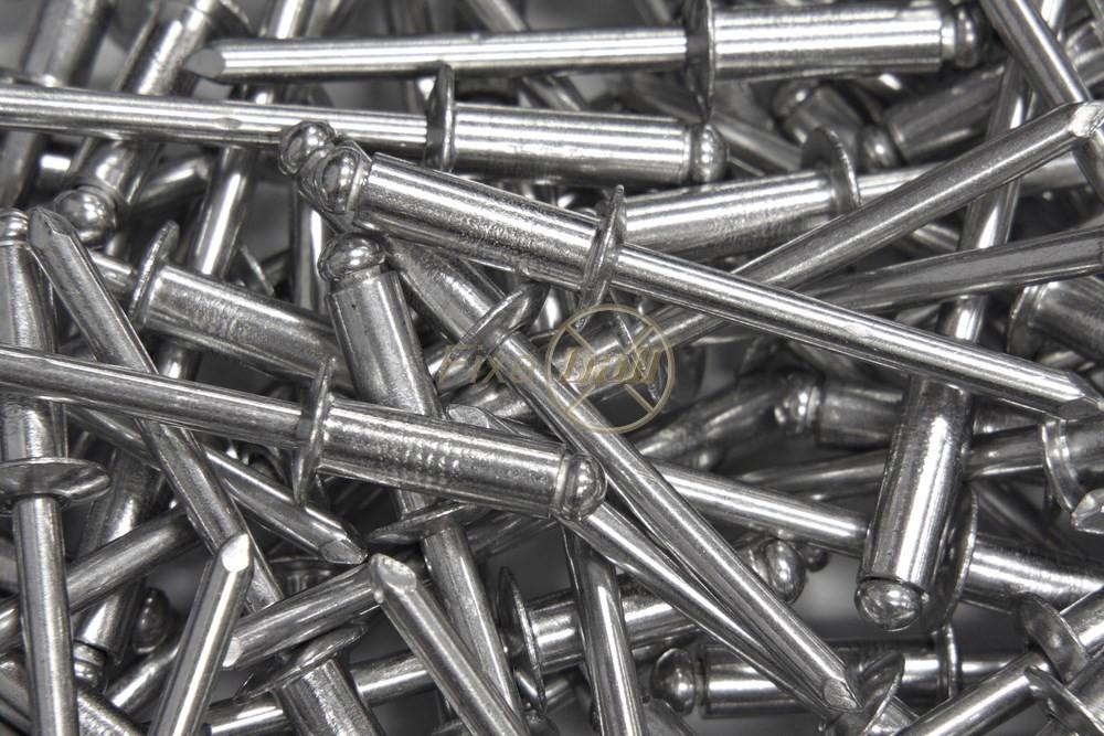 4.8mm, Pop Rivets, Domed Aluminium/ Steel (zinc).  ISO 15983A Pop Rivets - Blind 4.8mm, Pop Rivets, Domed Aluminium/ Steel (zinc).  ISO 15983A Dome - Blind Rivet