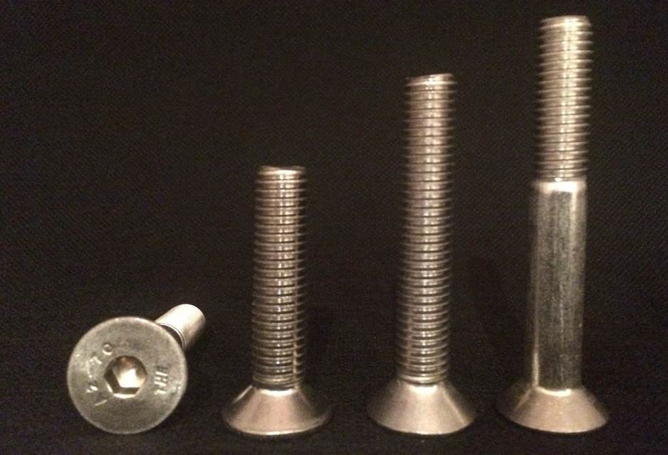 M10, Socket Screw, Countersunk, A2/ 304 Stainless Steel, DIN 7991. Socket Screw, Countersunk M10, Socket Screw, Countersunk, A2/ 304 Stainless Steel, DIN 7991. METRIC - Countersunk Socket