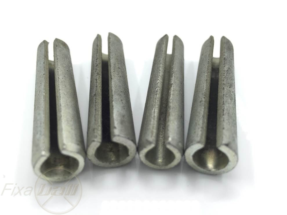 4mm, Slotted Spring Pins, A1 Stainless Steel, Heavy Type. Spring Pins/ Sellock Roll Pins 4mm, Slotted Spring Pins, A1 Stainless Steel, Heavy Type. A1 Stainless Steel - Spring Pin