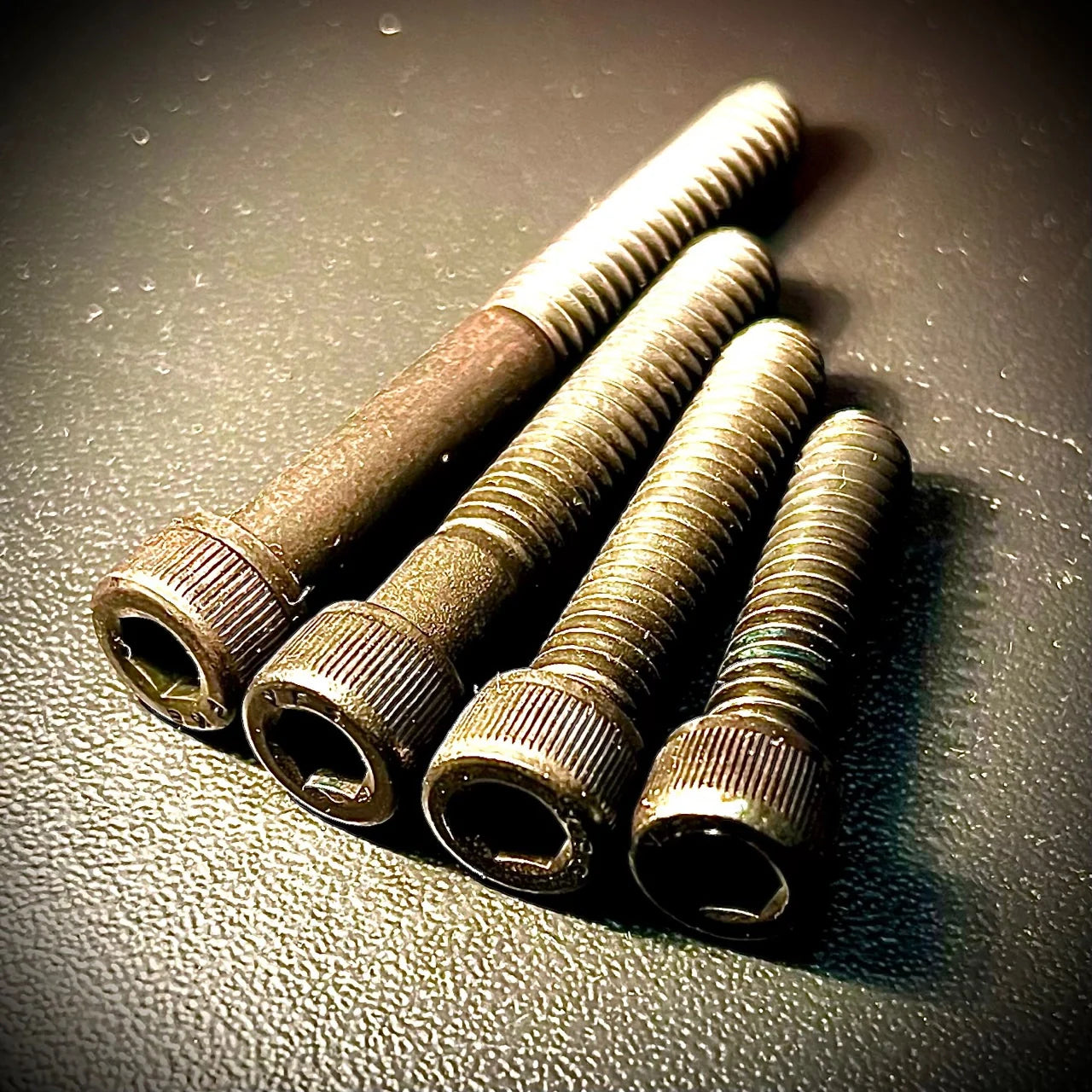 UNC UNF Socket Cap Screw 12.9 Self Colour Black