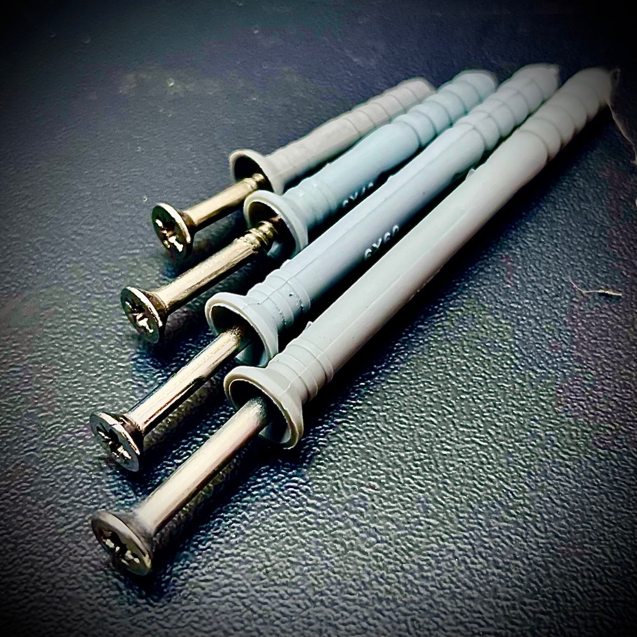 6mm 8mm Hammer Frame Fixings A2 304 Stainless Steel Nylon Ribbed ...