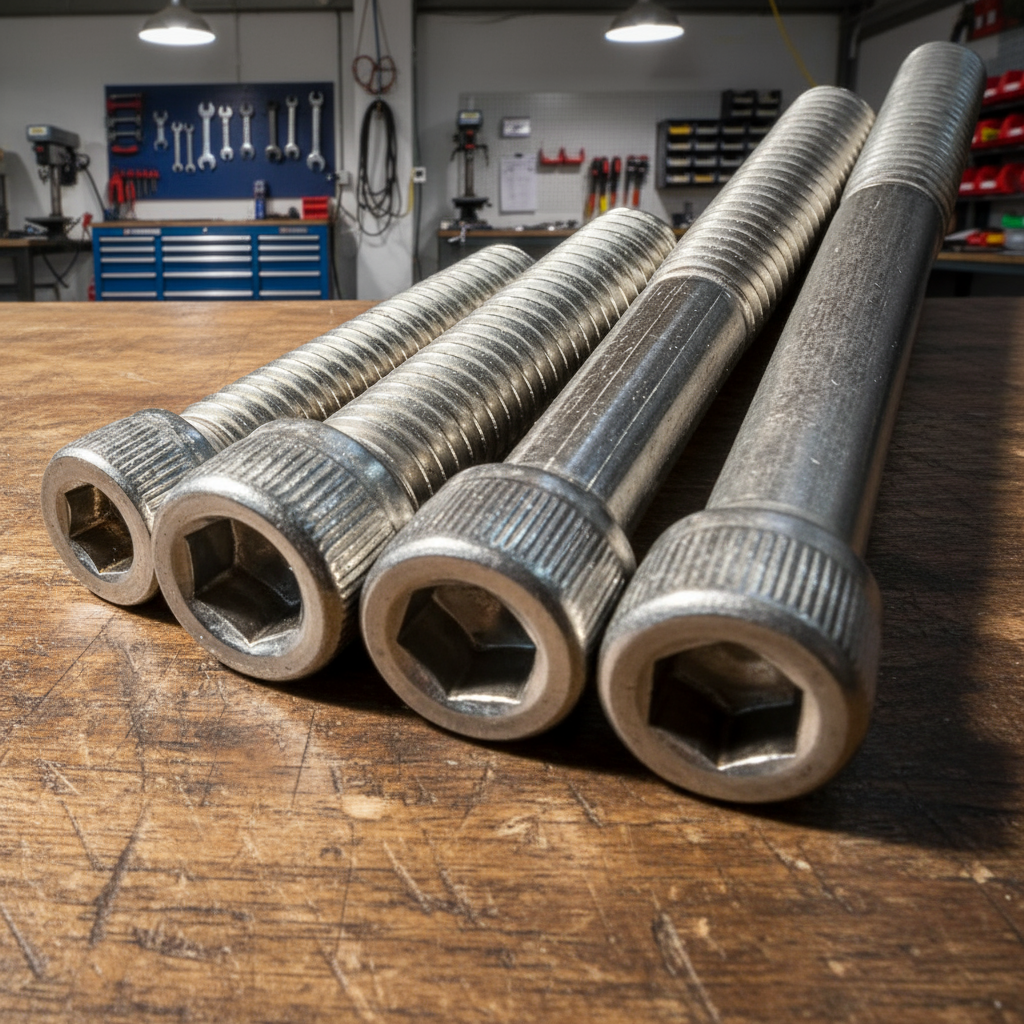 UNC 1/2" Innensechskantschraube A2 304 Edelstahl DIN912