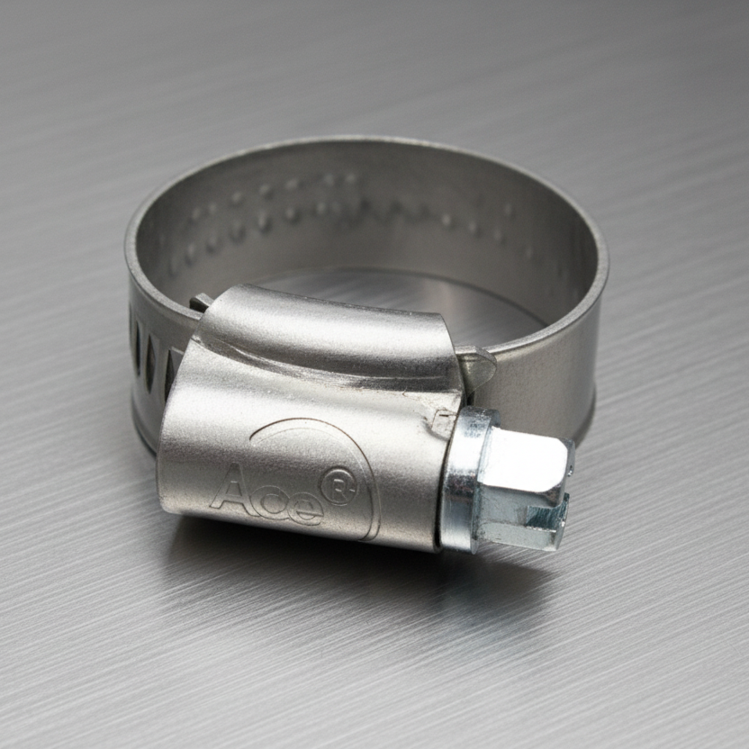 Ace Hose Pipe Clips Clamps Fuel Fluid Gas A2/304 Stainless Steel - Fixaball Ltd. Fixings and Fasteners UK