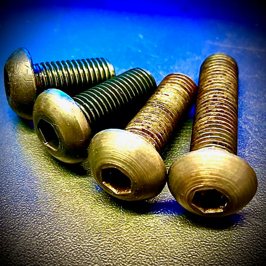 1/4" BSF Socket Screw Button High Tensile 10.9 Self-Colour - Fixaball Ltd. Fixings and Fasteners UK