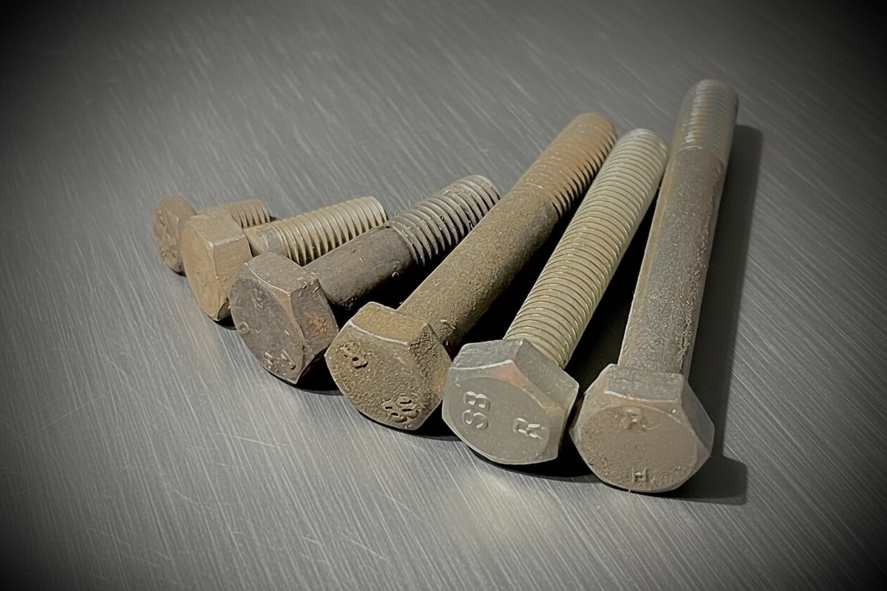 BSF Hex Bolt Set High Tensile 8.8 Self-Colour Zinc DIN933 - Fixaball Ltd. Fixings and Fasteners UK