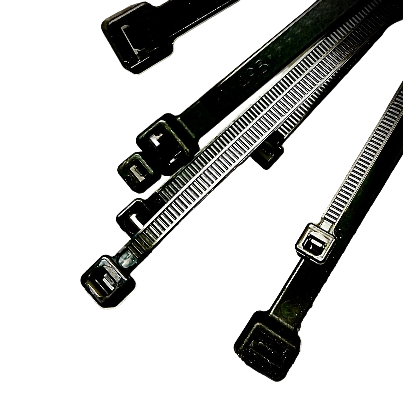 430mm Cable Zip Ties  Black Nylon Light to Heavy Duty - Fixaball Ltd. Fixings and Fasteners UK