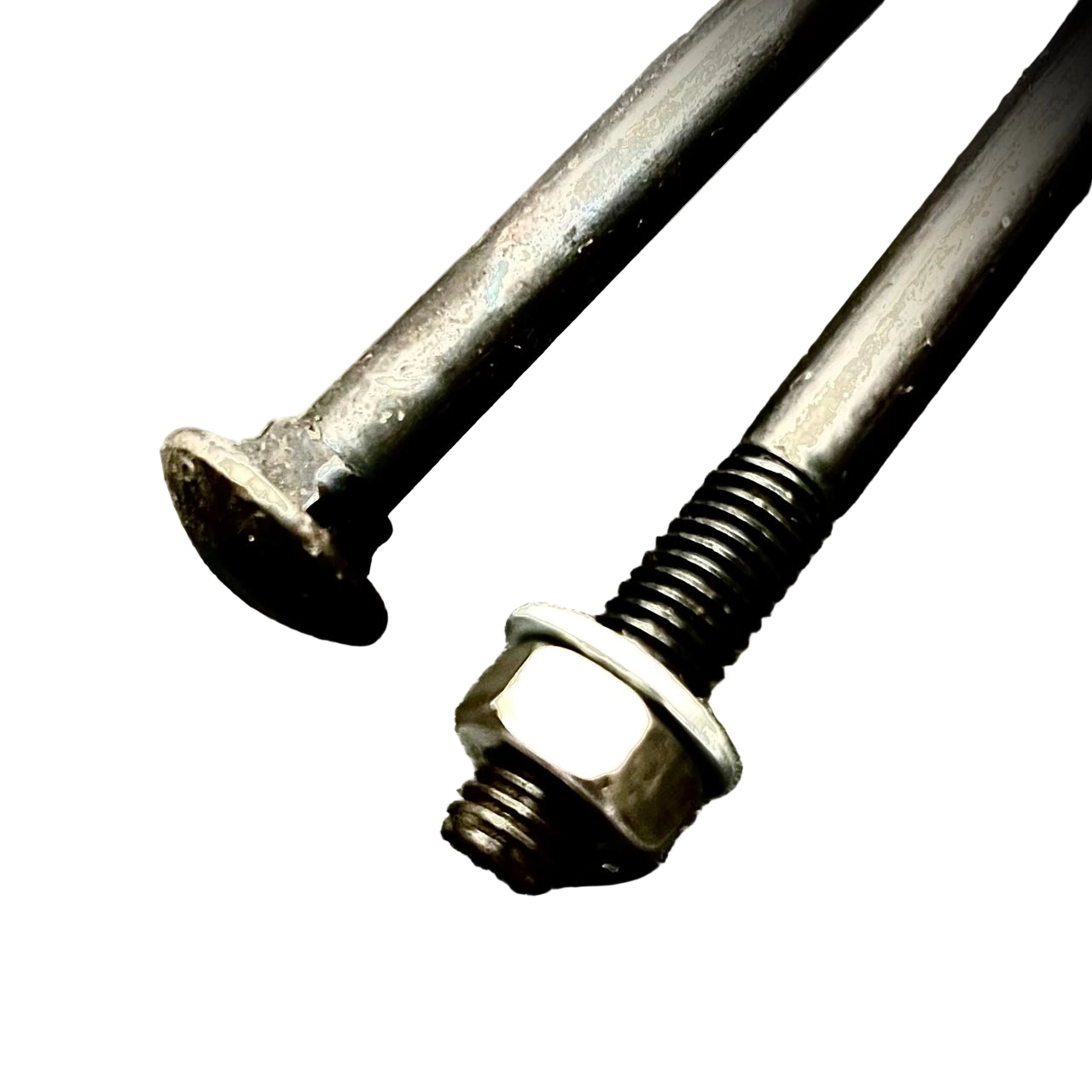 M8 x 150mm Coach Carriage Bolts Nut Washer Self Colour 4.8 - Fixaball Ltd. Fixings and Fasteners UK