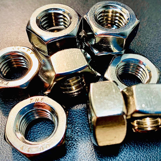 M3 - M12 Full Hex Nuts A4 316 Stainless Steel DIN934 - Fixaball Ltd. Fixings and Fasteners UK