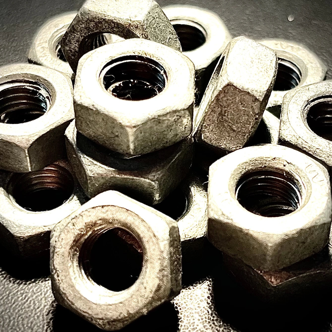 Full Hex Nut Galvanised Class 6 DIN 934 M8 - M24