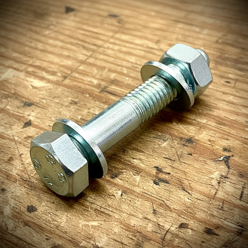 M10 x Over 90mm Hex Bolt Nut Washers HT 8.8 Zinc DIN931 - Fixaball Ltd. Fixings and Fasteners UK wood