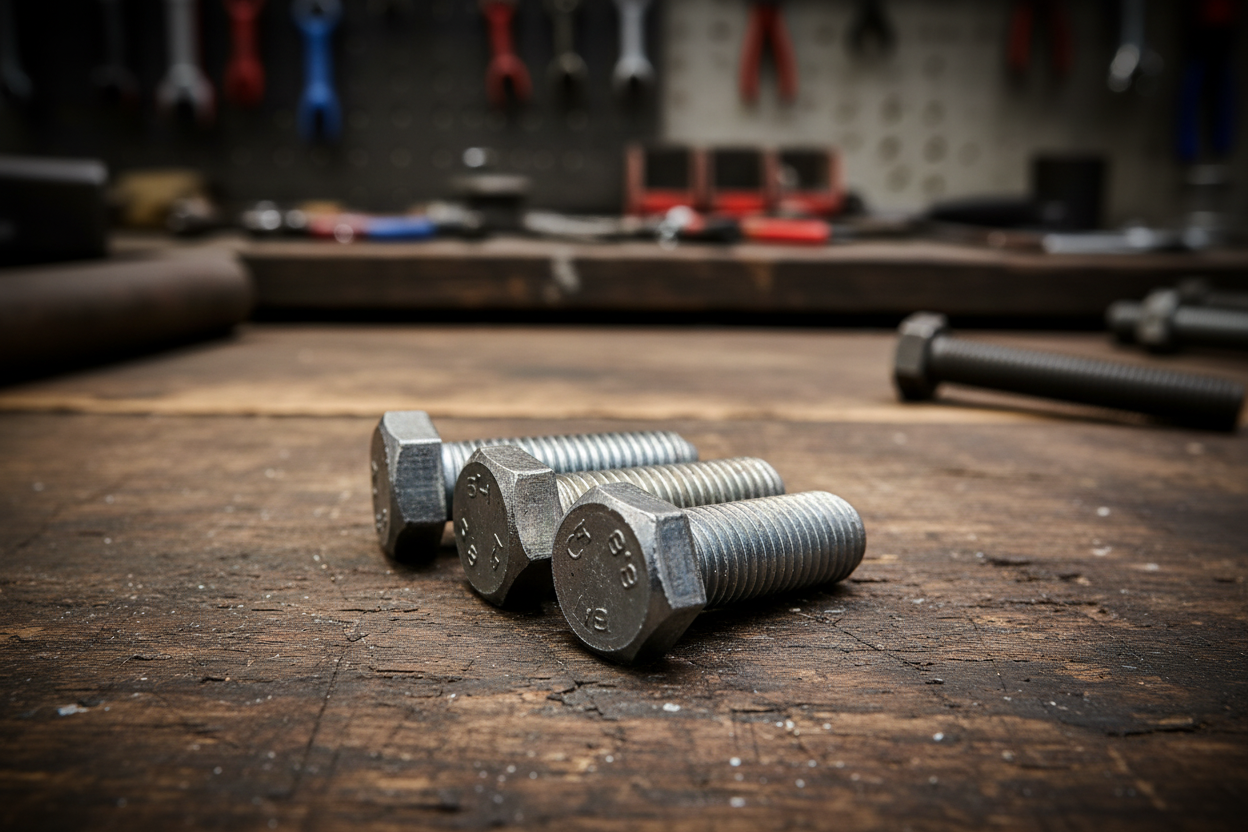 M12  x 1.5P Fine Pitch Hex Set Screw High Tensile 8.8 Self Colour - Fixaball Ltd. Fixings and Fasteners UK