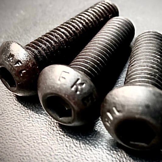 M10 Socket Screw Button High Tensile 10.9 Self-Colour DIN9427 - Fixaball Ltd. Fixings and Fasteners UK