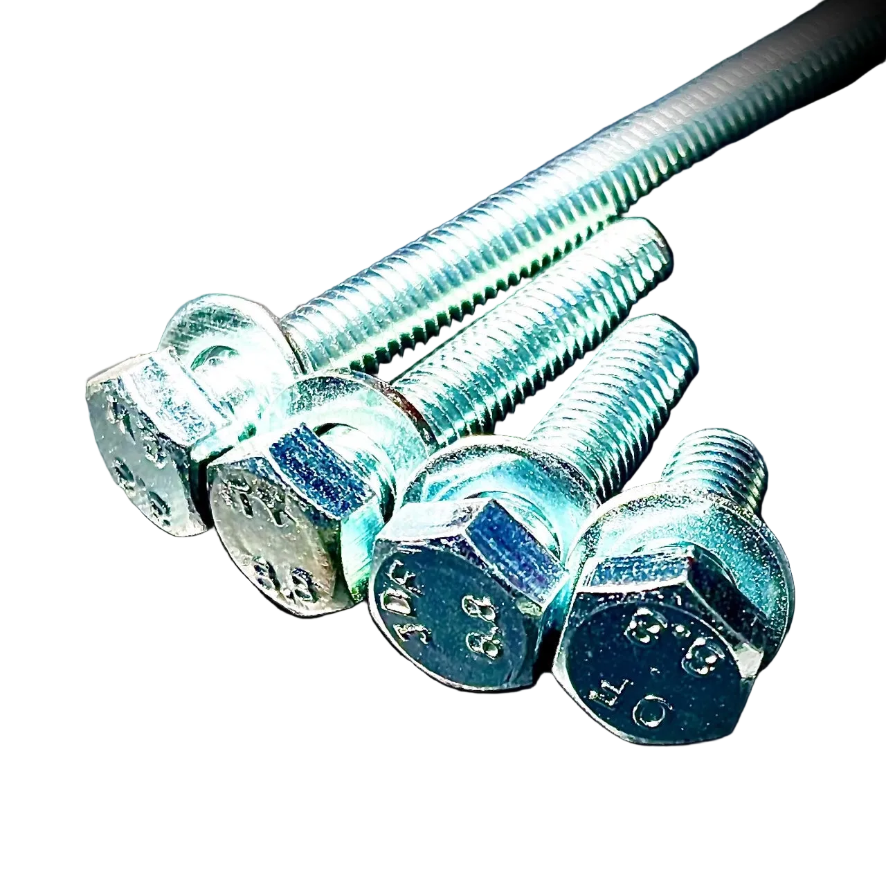 M8 x Under 60mm Hex Set Screw plus Washer HT 8.8 Zinc - Fixaball Ltd. Fixings and Fasteners UK
