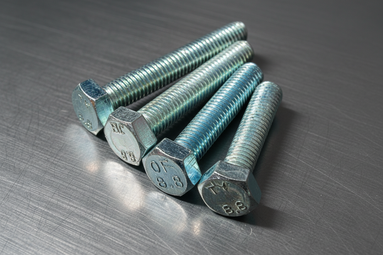 M16 x Over 100mm Hex Set Screw HT 8.8 Zinc DIN933 - Fixaball Ltd. Fixings and Fasteners UK
