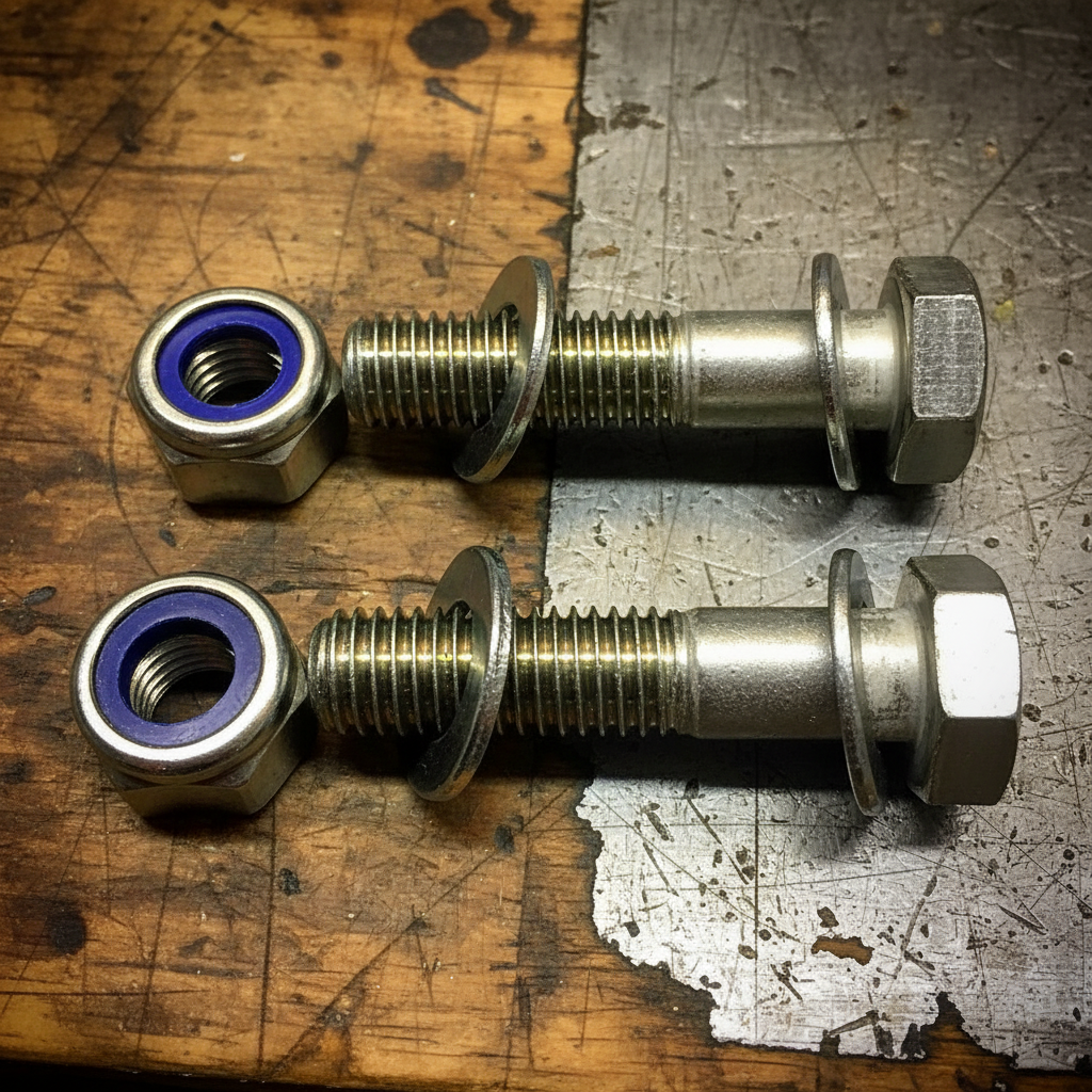 M10 x Over 110mm Hex Bolt Nyloc Washers A2 304 Stainless Steel - Fixaball Ltd. Fixings and Fasteners UK worktop