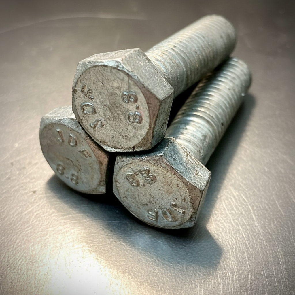 M12 Hex Bolt High Tensile 8.8 Galvanised DIN 931 - Fixaball Ltd. Fixings and Fasteners UK stainless