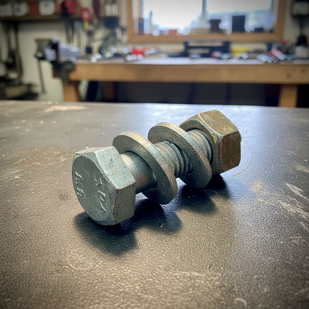 M12, Hex Bolt (8.8) +2 Washers + 1 Full Nut (cl.6), Galvanised, DIN 931. Hex-Bolt M12, Hex Bolt (8.8) +2 Washers + 1 Full Nut (cl.6), Galvanised, DIN 931. METRIC, Hex-Bolt worktop