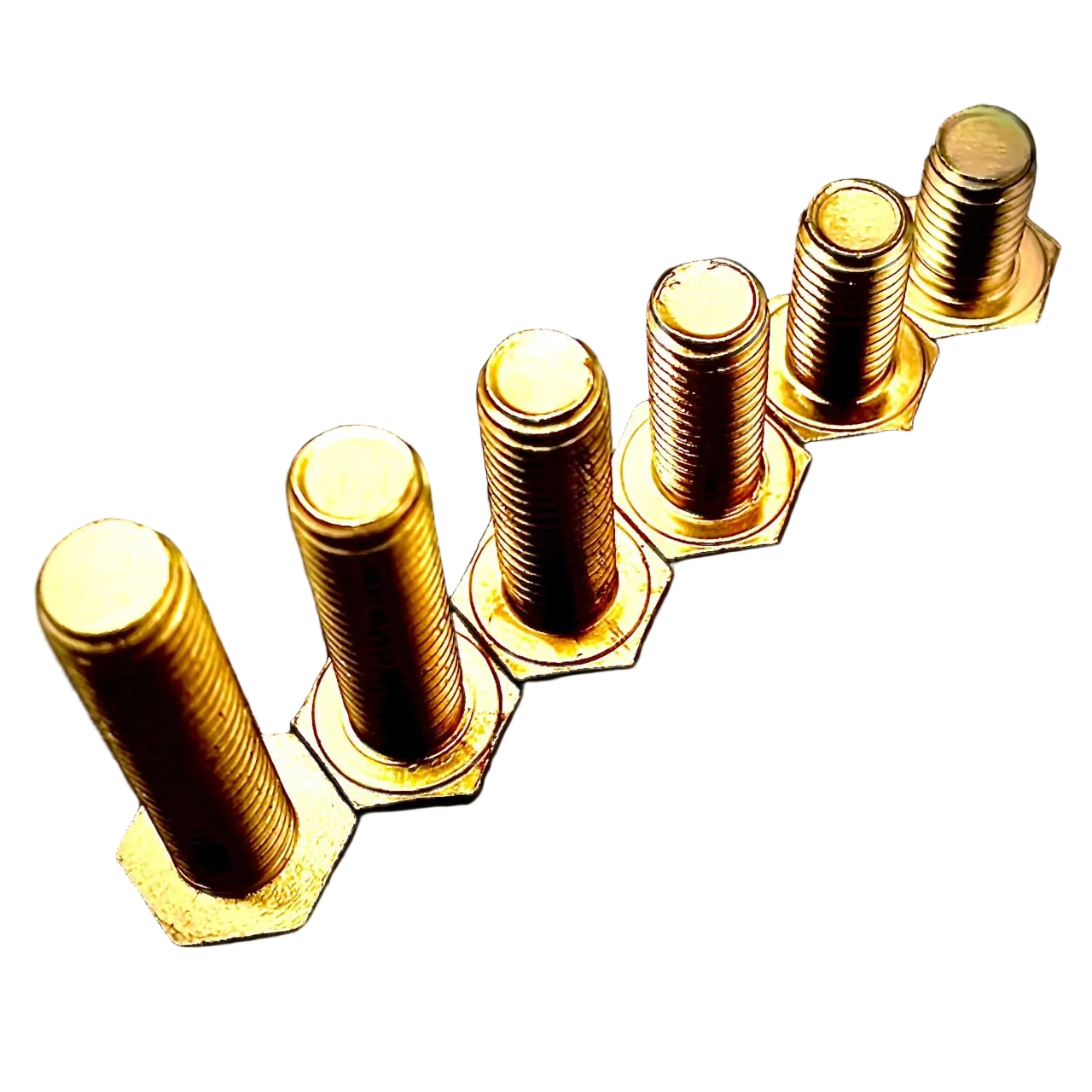 M16 Brass Hex Set Screw Fully Threaded Bolt DIN933 - Fixaball Ltd. Fixings and Fasteners UK
