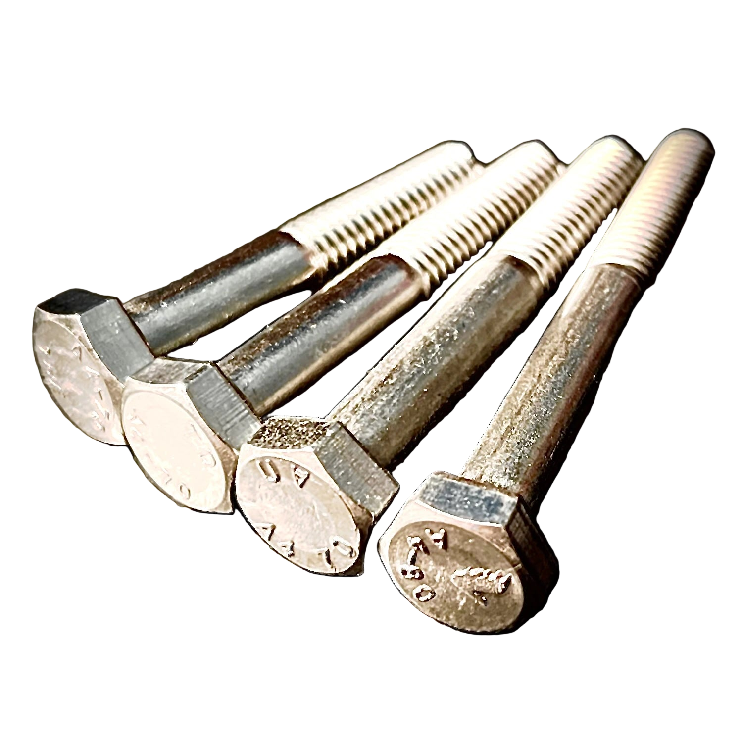 M12 Hex Bolt A4 316 Stainless Steel DIN 931 - Fixaball Ltd. Fixings and Fasteners UK white