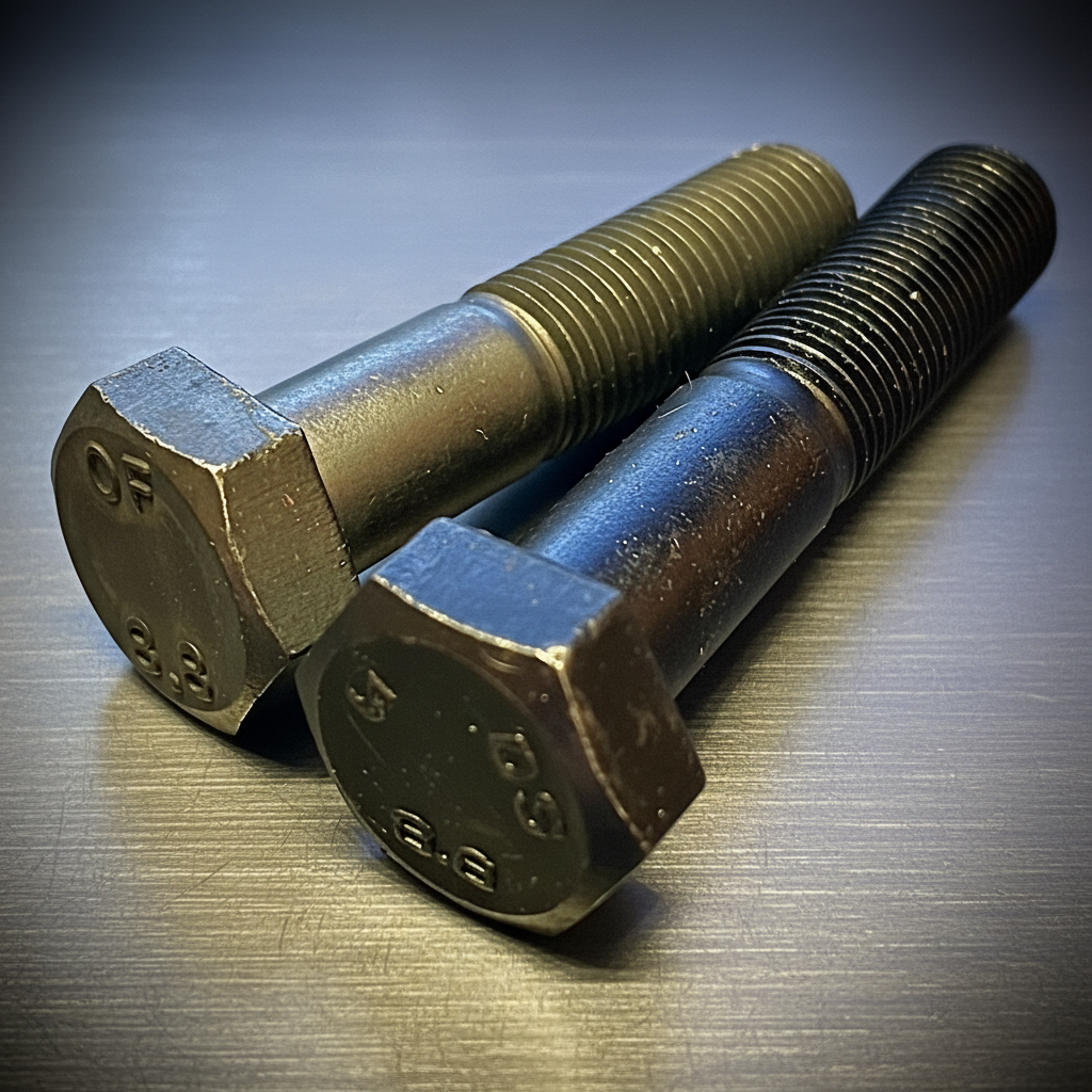 M10 x 1.25P Fine Pitch Hex Bolt High Tensile 8.8 Self Colour DIN 960 - Fixaball Ltd. Fixings and Fasteners UK stainless
