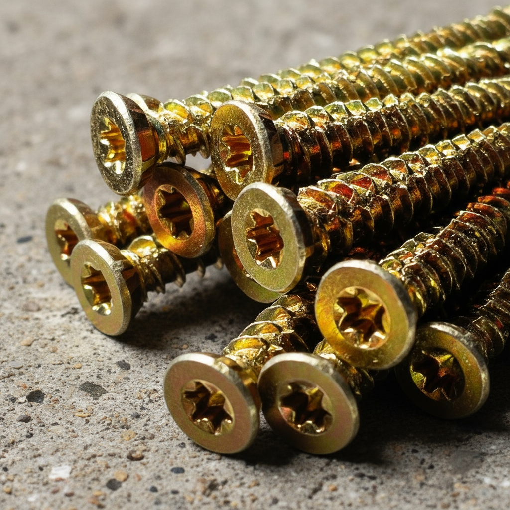 Masonry Concrete Stone Door Window Frame Screw Countersunk ZYP - Fixaball Ltd. Fixings and Fasteners UK