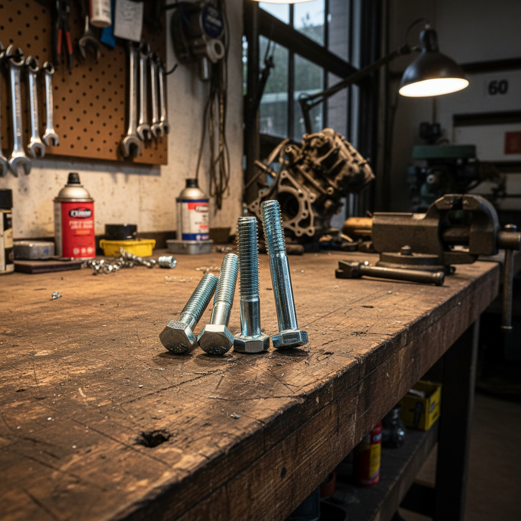 UNC 3/4"x Over 8" Hex Bolt High Tensile 8.8 Zinc DIN931 - Fixaball Ltd. Fixings and Fasteners UK worktop