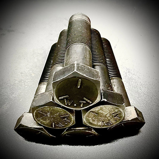 UNF 3/4" Hex Bolt Set Screw High Tensile Self Colour Black Over 8"