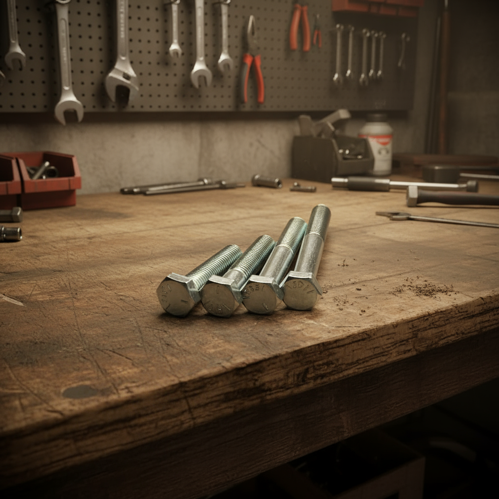 UNS 1" Hex Bolt and Set Screw High Tensille 8.8 Zinc DIN931 - Fixaball Ltd. Fixings and Fasteners UK workshop