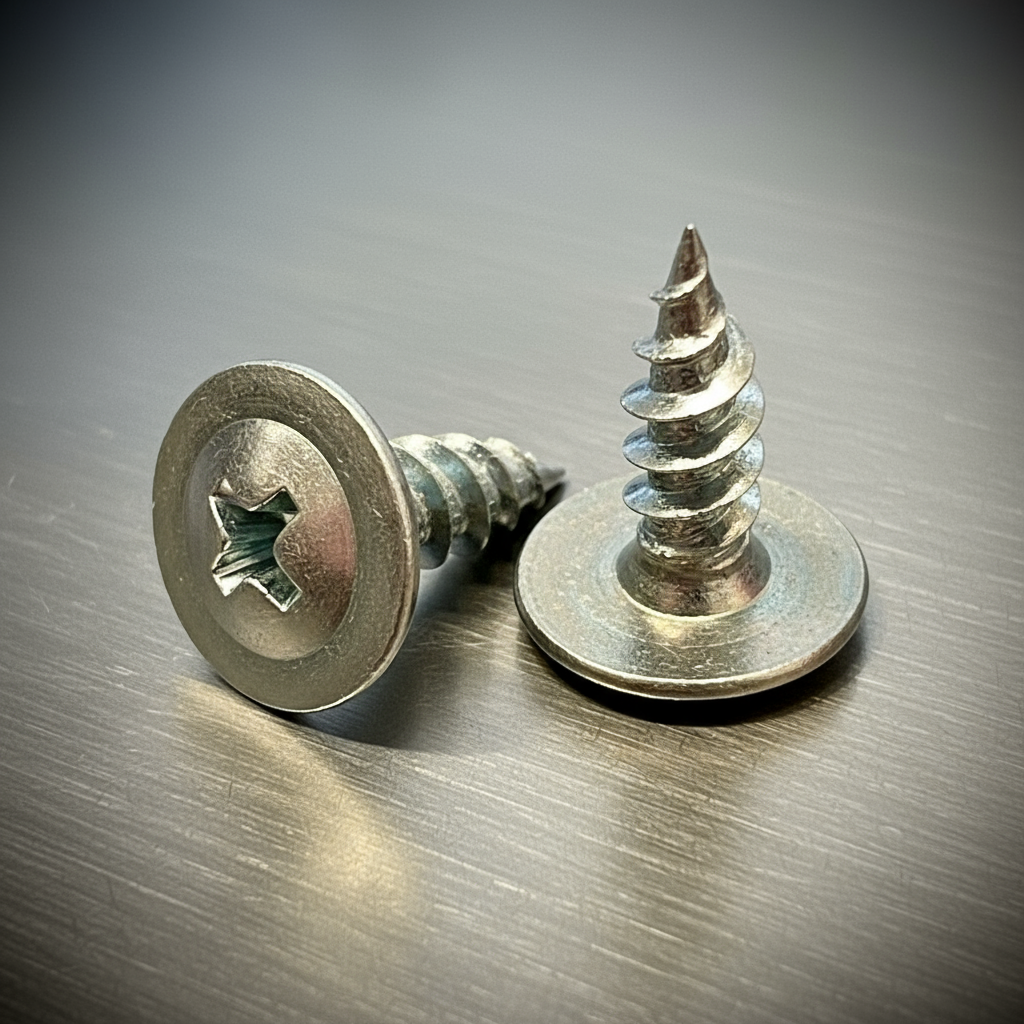Wafer Sharp Point Drywall Screws Zinc BZP CE - Fixaball Ltd. Fixings and Fasteners UK stainless