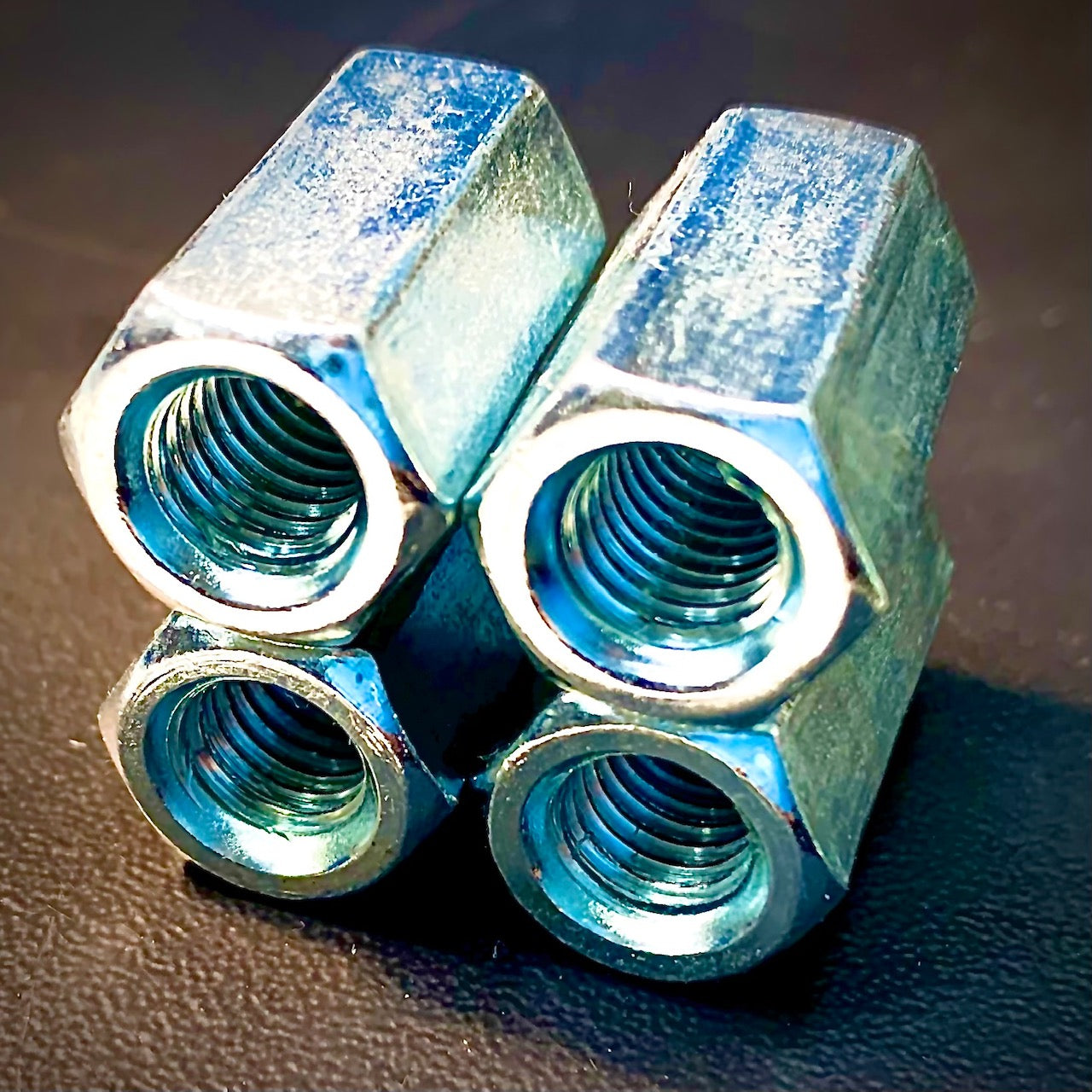 Hex Threaded Bar Rod Connector Long Nut BZP – Fixaball Ltd. Fixings and ...