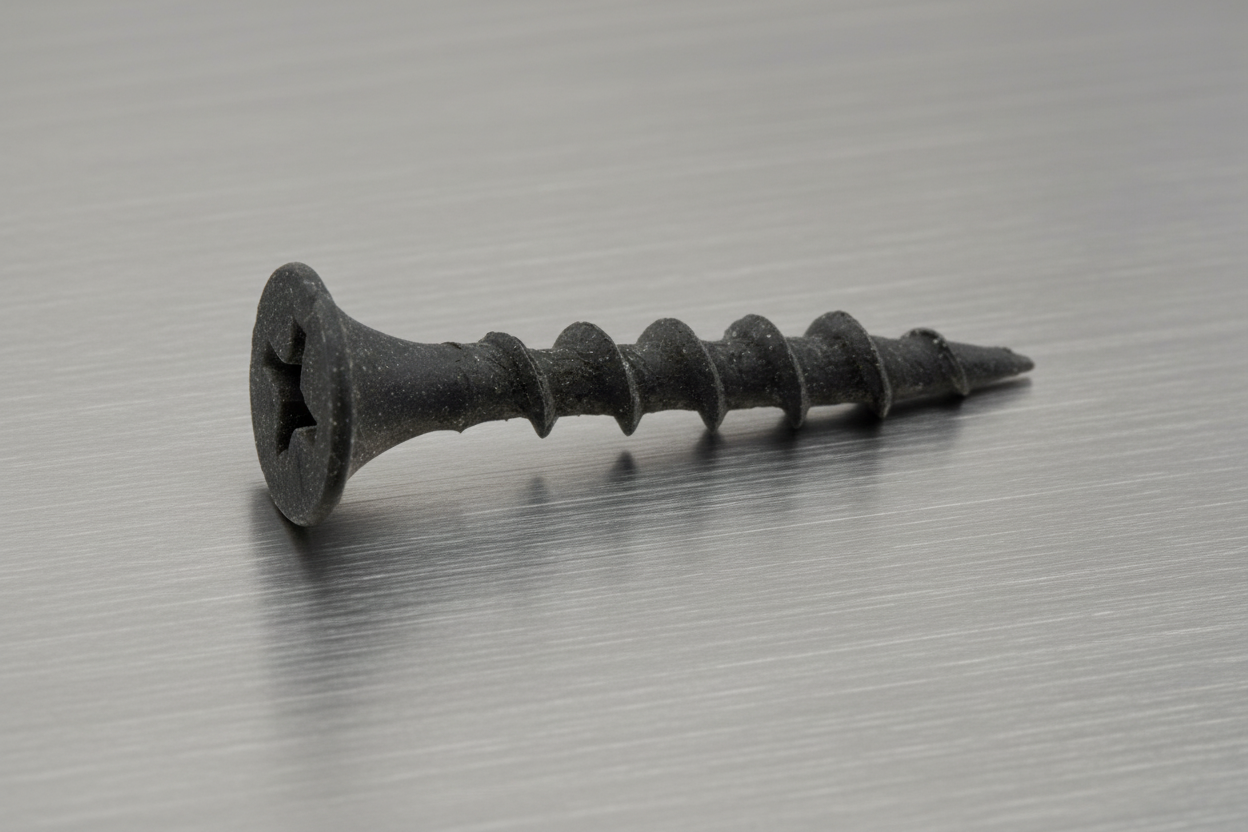 3.5mm Drywall Screws, Phillips Drive, Bugle Head, Coarse Thread, Black. Drywall Screws 3.5mm Drywall Screws, Phillips Drive, Bugle Head, Coarse Thread, Black. Coarse Thread - Drywall stainless