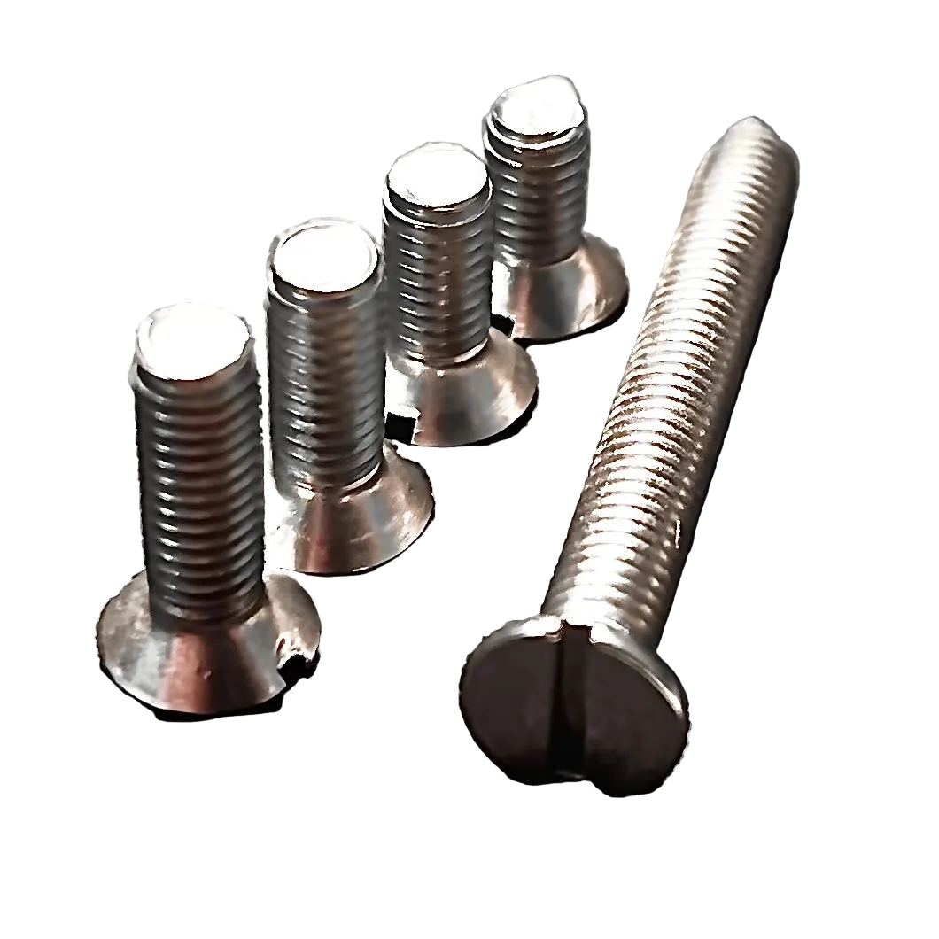 M5 x Over 50mm Machine Screws Slot Countersunk A2 304 Stainless Steel - Fixaball Ltd. Fixings and Fasteners UK