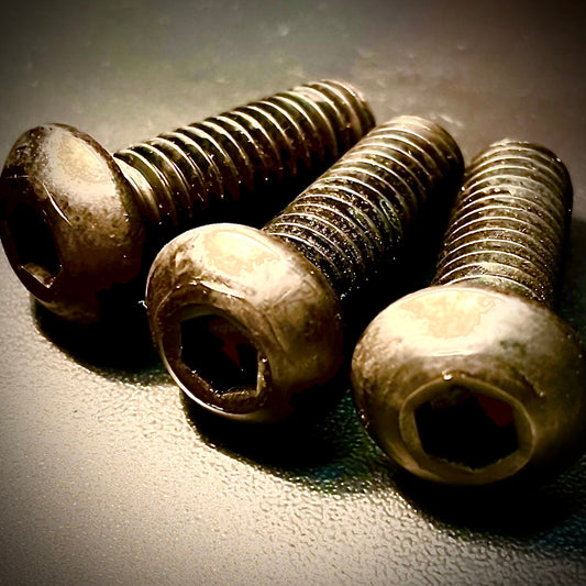 BSW 3/16" Socket Screw Button High Tensile 10.9 Self-Colour - Fixaball Ltd. Fixings and Fasteners UK