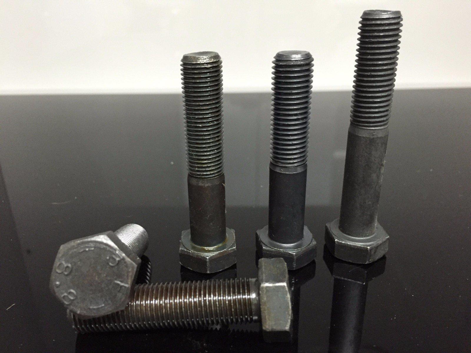 M10 x 1.25P Fine Pitch Hex Bolt High Tensile 8.8 Self Colour DIN 960Fixaball Ltd. Fixings and Fasteners UK