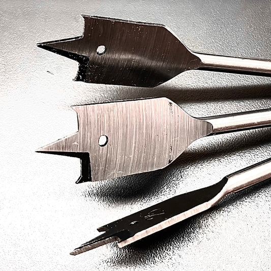Spade Flat Wood Drill Bits All Sizes All Woods 6mm - 38mm - Fixaball Ltd. Fixings and Fasteners UK