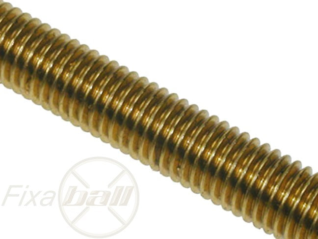 Metric, Various Lengths, Solid Brass, All Threaded Bar/ Rod, DIN 975 Threaded Bar/ Studding Metric, Various Lengths, Solid Brass, All Threaded Bar/ Rod, DIN 975 METRIC - Solid Brass Studding
